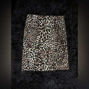 Medium Cheetah Print Women's mini Skirt